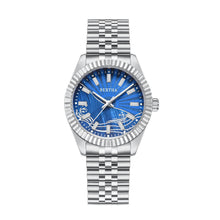 Load image into Gallery viewer, Bertha Marina Mother-Of-Pearl Bracelet Watch - Silver/Dark - BTHBS1702