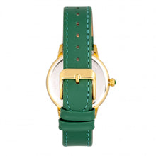 Load image into Gallery viewer, Bertha Adaline Mother-Of-Pearl Leather-Band Watch - Green - BTHBR8204