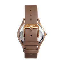 Load image into Gallery viewer, Bertha Georgiana Mother-Of-Pearl Leather-Band Watch - Rose Gold/Beige - BTHBS1106