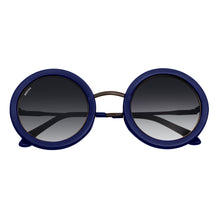 Load image into Gallery viewer, Bertha Quant Handmade in Italy Sunglasses - Navy - BRSIT110-3
