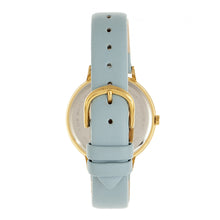 Load image into Gallery viewer, Bertha Delilah Leather-Band Watch - Gold/Light Blue - BTHBR8604