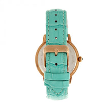 Load image into Gallery viewer, Bertha Madeline MOP Leather-Band Watch - Turquoise - BTHBR7108