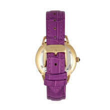 Load image into Gallery viewer, Bertha Abby Swiss Leather-Band Watch - Gold/Fuchsia - BTHBR6806
