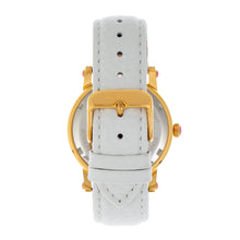 Load image into Gallery viewer, Bertha Betsy MOP Leather-Band Ladies Watch - Gold/White - BTHBR5703