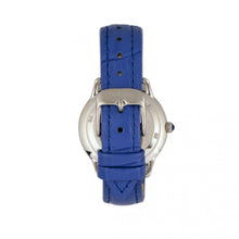 Load image into Gallery viewer, Bertha Abby Swiss Leather-Band Watch - Silver/Blue - BTHBR6805