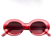 Load image into Gallery viewer, Bertha Margot Handmade in Italy Sunglasses - Red - BRSIT102-3

