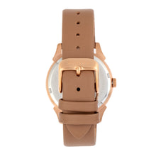 Load image into Gallery viewer, Bertha Ida Mother-of-Pearl Leather-Band Watch - Beige - BTHBS1205