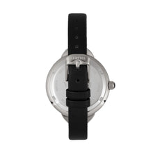 Load image into Gallery viewer, Bertha Madison Sunray Dial Leather-Band Watch - Black/Silver - BTHBR6704