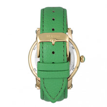 Load image into Gallery viewer, Bertha Gisele MOP Leather-Band Ladies Watch - Gold/Green - BTHBR4403
