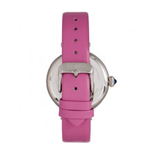 Load image into Gallery viewer, Bertha Rosie Leather-Band Watch - Silver/Pink - BTHBR8802
