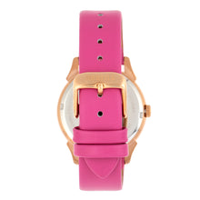 Load image into Gallery viewer, Bertha Ida Mother-of-Pearl Leather-Band Watch - Pink  - BTHBS1206