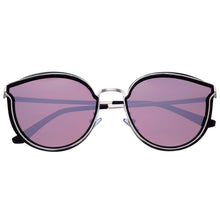 Load image into Gallery viewer, Bertha Lorelei Polarized Sunglasses - Black/Purple - BRSBR045PU