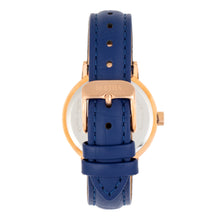 Load image into Gallery viewer, Bertha Cecelia Leather-Band Watch - Blue - BTHBR7505