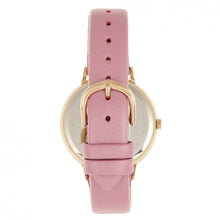 Load image into Gallery viewer, Bertha Delilah Leather-Band Watch - Rose Gold/Light Pink - BTHBR8606
