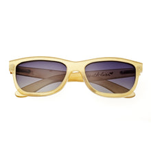 Load image into Gallery viewer, Bertha Olivia Buffalo-Horn Polarized Sunglasses - Honey/Black - BRSBR003C