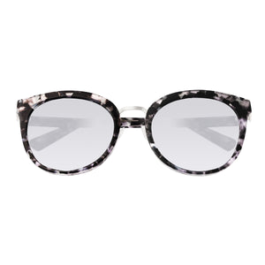 Bertha Lucy Polarized Sunglasses - Silver Tortoise/Silver  - BRSBR022SS