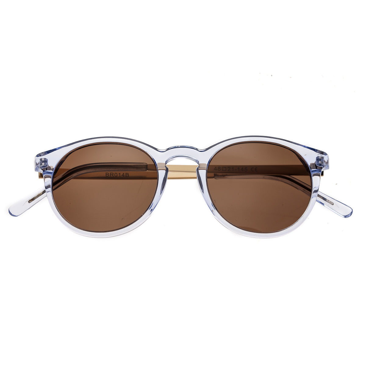 NIB Bertha Hayley Polarized Sunglasses Blue Rose Gold OS Bertha Ariana Women main image 4