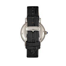 Load image into Gallery viewer, Bertha Courtney Opal Dial Leather-Band Watch - Black - BTHBR7901