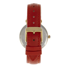 Load image into Gallery viewer, Bertha Emily Mother-Of-Pearl Leather-Band Watch - Gold/Orange - BTHBR7806