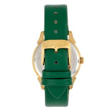 Load image into Gallery viewer, Bertha Ida Mother-of-Pearl Leather-Band Watch - Green - BTHBS1203
