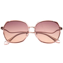 Load image into Gallery viewer, Bertha Hensley Polarized Sunglasses - Pink/Brown - BRSBR048BN