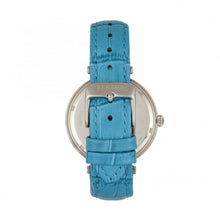 Load image into Gallery viewer, Bertha Mia Mother-Of-Pearl Leather-Band Watch - Blue  - BTHBR7401
