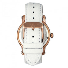 Load image into Gallery viewer, Bertha Morgan MOP Leather-Band Ladies Watch - Rose Gold/White - BTHBR4204