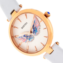 Load image into Gallery viewer, Bertha Micah Leather-Band Watch - White - BTHBR9407