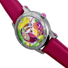 Load image into Gallery viewer, Bertha Gisele MOP Leather-Band Ladies Watch - Silver/Pink - BTHBR4401