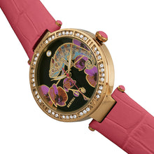 Load image into Gallery viewer, Bertha Camilla Mother-Of-Pearl Leather-Band Watch - Coral - BTHBR6205