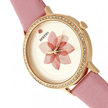 Load image into Gallery viewer, Bertha Delilah Leather-Band Watch - Rose Gold/Light Pink - BTHBR8606