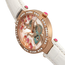 Load image into Gallery viewer, Bertha Mia Mother-Of-Pearl Leather-Band Watch - White - BTHBR7405