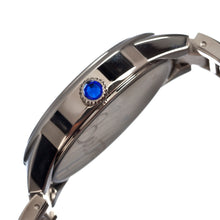 Load image into Gallery viewer, Bertha Rachel Ladies Bracelet Watch w/Day/Date - Silver/Black - BTHBR1402
