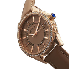 Load image into Gallery viewer, Bertha Clara Leather-Band Watch - Khaki - BTHBR8105