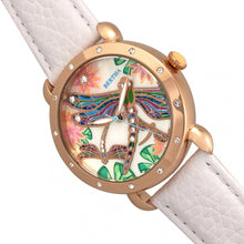 Load image into Gallery viewer, Bertha Jennifer MOP Leather-Band Ladies Watch - Rose Gold/White - BTHBR5005
