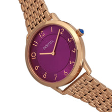 Load image into Gallery viewer, Bertha Abby Swiss Bracelet Watch - Rose Gold/Fuchsia - BTHBR6804