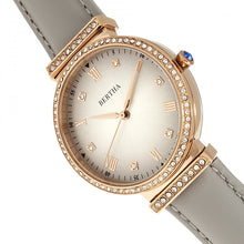 Load image into Gallery viewer, Bertha Allison Leather-Band Watch - Grey - BTHBR9305