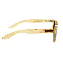 Load image into Gallery viewer, Bertha Olivia Buffalo-Horn Polarized Sunglasses - Honey/Black - BRSBR003C