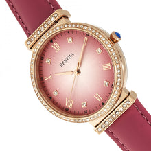 Load image into Gallery viewer, Bertha Allison Leather-Band Watch - Pink - BTHBR9306