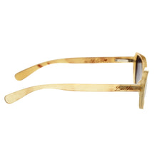Load image into Gallery viewer, Bertha Harley Buffalo-Horn Polarized Sunglasses - Honey/Black - BRSBR004C