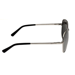 Bertha Bianca Polarized Sunglasses - Silver/Black - BRSBR020S
