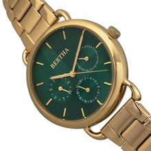 Load image into Gallery viewer, Bertha Gwen Bracelet Watch w/Day/Date - Gold - BTHBR8302