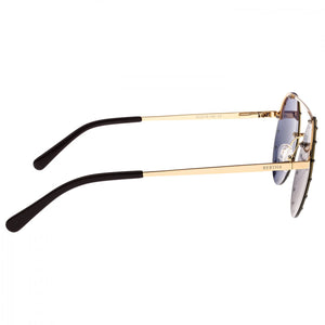 Bertha Harlow Polarized Sunglasses - Gold/Purple - BRSBR031PU