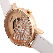 Load image into Gallery viewer, Bertha Adaline Mother-Of-Pearl Leather-Band Watch - White - BTHBR8205
