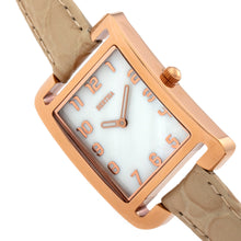 Load image into Gallery viewer, Bertha Marisol Swiss MOP Leather-Band Watch - Cream - BTHBR6904