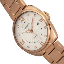 Load image into Gallery viewer, Bertha Amelia Bracelet Watch w/Date - Rose Gold - BTHBR6303