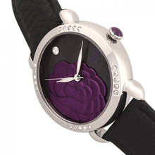 Load image into Gallery viewer, Bertha Daphne MOP Leather-Band Ladies Watch - Black - BTHBR4603