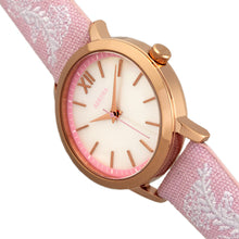 Load image into Gallery viewer, Bertha Penelope MOP Leather-Band Watch - Light Pink  - BTHBR7305
