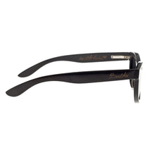 Load image into Gallery viewer, Bertha Carly Buffalo-Horn Polarized Sunglasses - Black/Green - BRSBR009BG