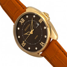 Load image into Gallery viewer, Bertha Amelia Leather-Band Watch w/Date - Orange - BTHBR6306